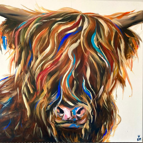 The Ox (with hints of turquoise) for the collection Lion Ox Eagle Man