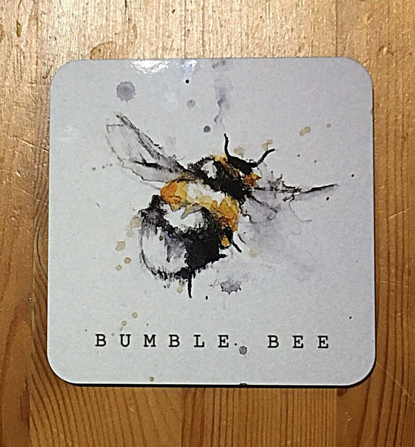 Rebeccamorris Art - Bumble Bee Coaster