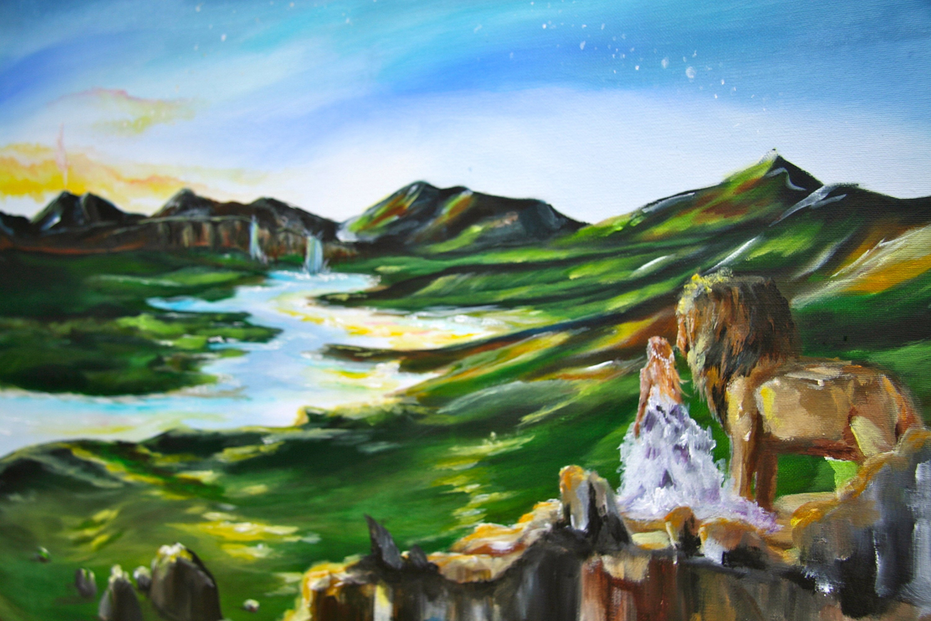 Rebecca Morris Art - Kingdom Gazing