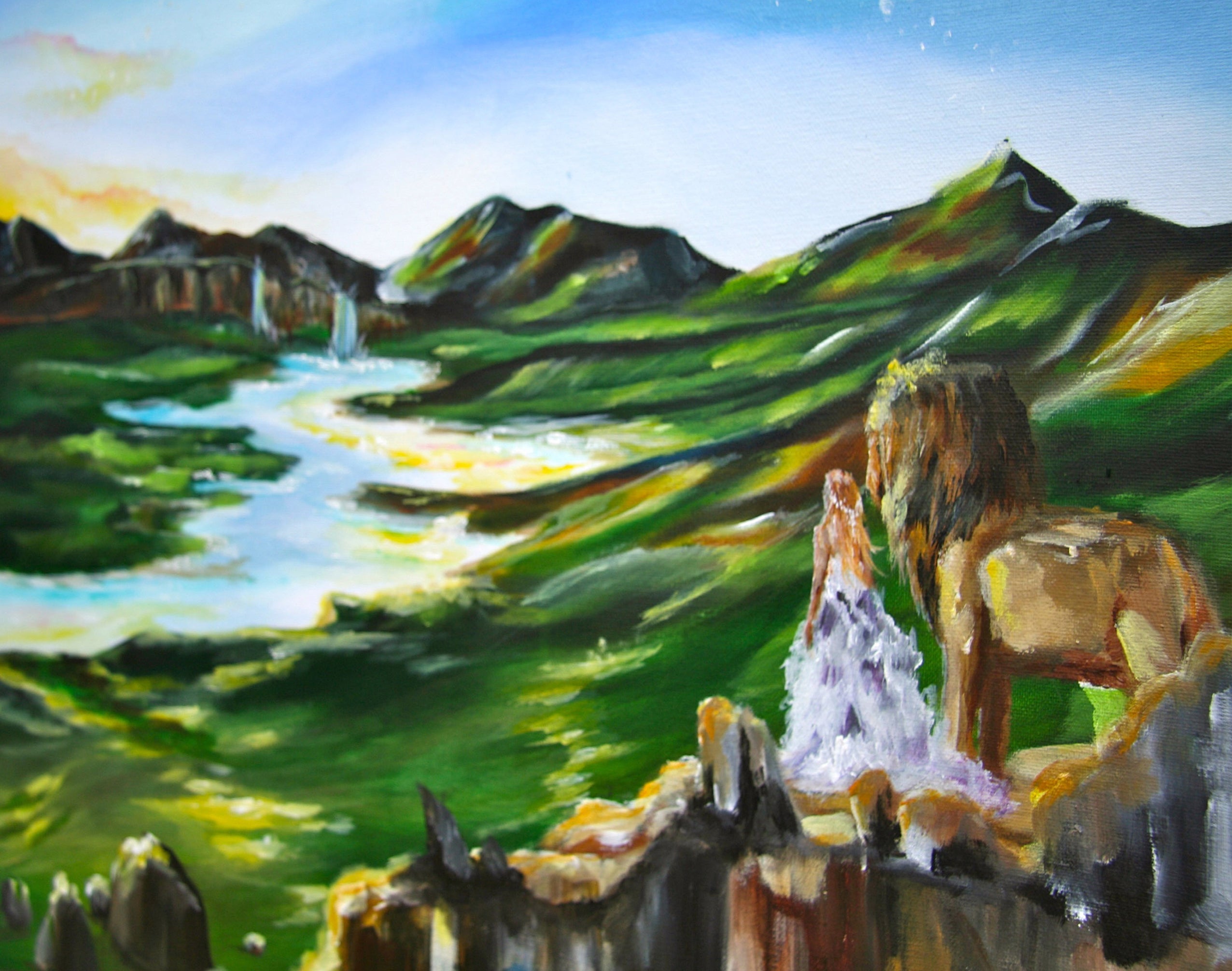 Rebecca Morris Art - Kingdom Gazing