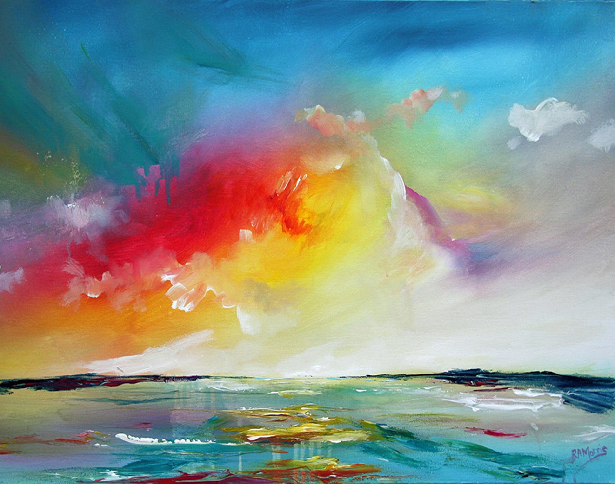 Rebecca Morris Art - The Ends Of The Earth