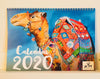 Rebecca Morris Art - Rebecca Morris 2020 Calendar - Double A4