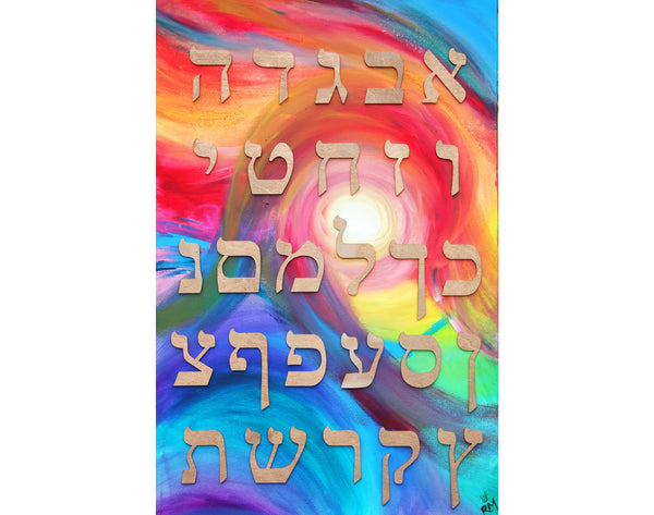 Rebecca Morris Art - The Aleph-bet