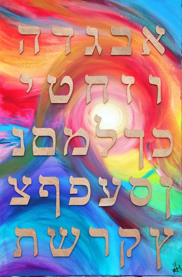 Rebecca Morris Art - The Aleph-bet