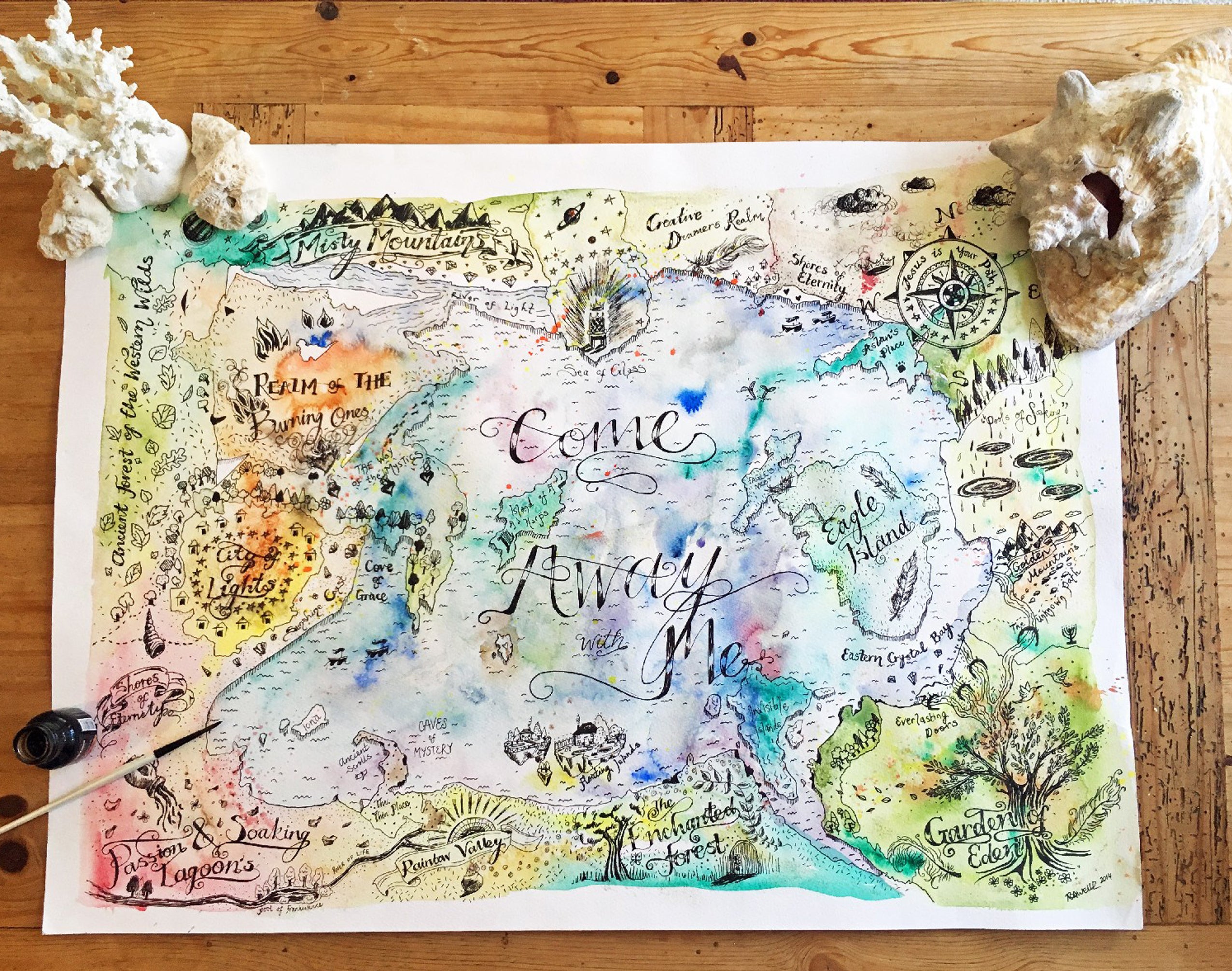 Rebeccamorris Art - Come Away With Me