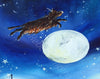 Rebecca Morris Art - The ‘Highland Cow’ jumped over the moon