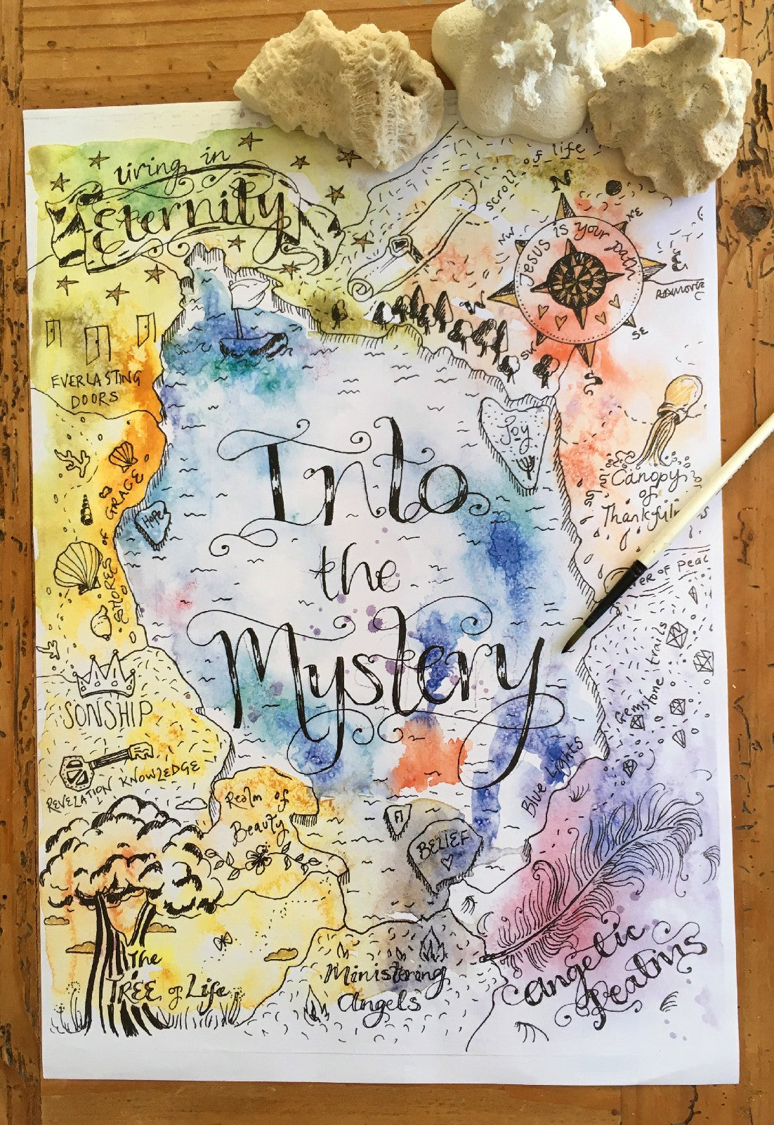 Rebecca Morris Art - Into The Mystery