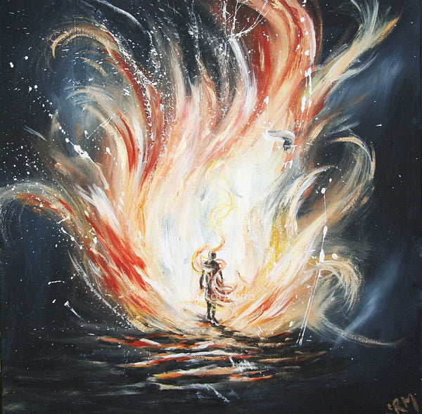 RebeccaMorris Art - Four Face Series