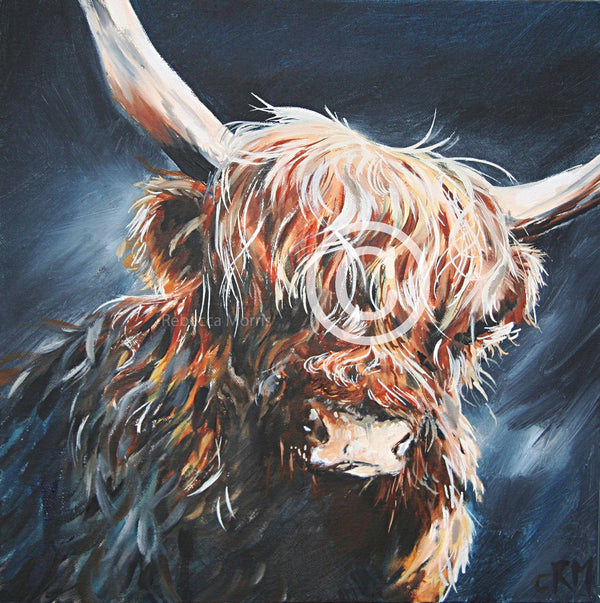 Rebecca Morris Art - Ox Face
