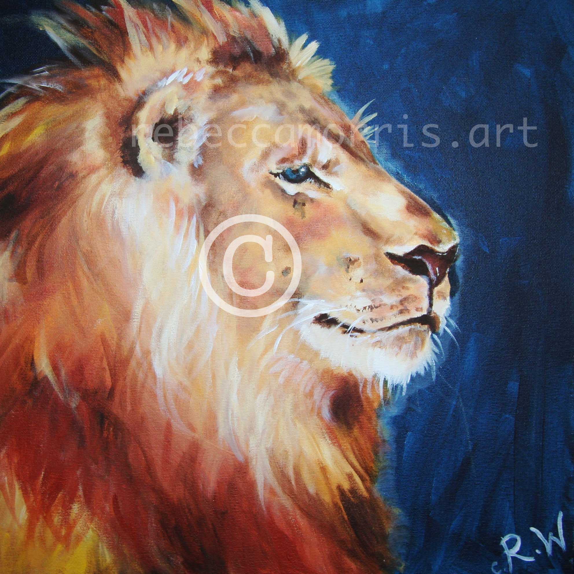 Rebeccamorris Art - Aslan Lion